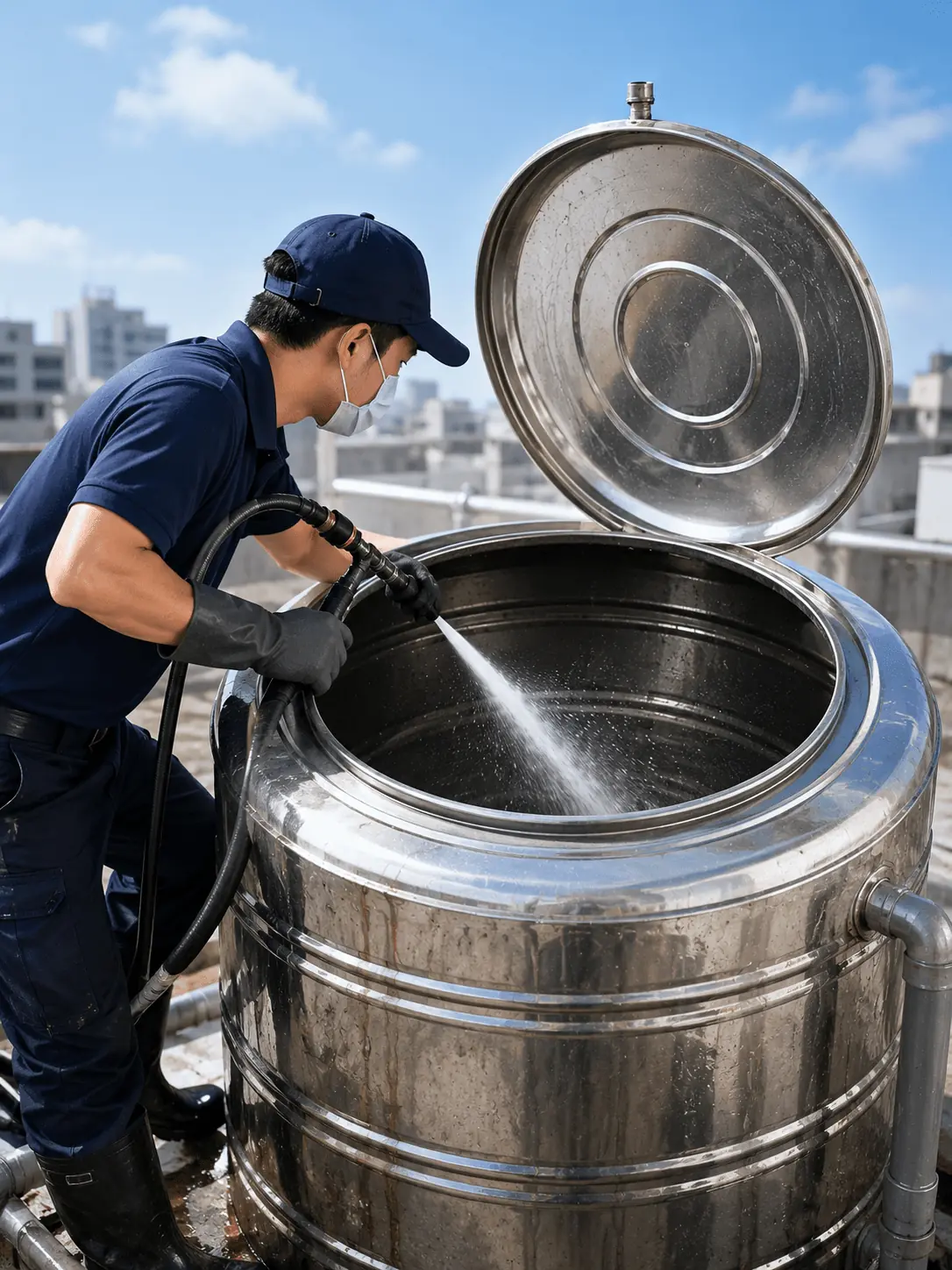 水管與水塔清洗
